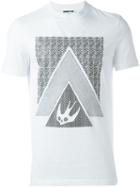 Mcq Alexander Mcqueen Swallow Glyph Print T-shirt
