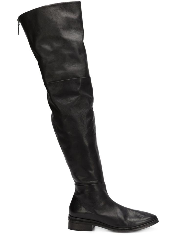 Marsèll Thigh Length Boots - Black
