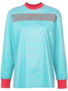 Proenza Schouler Pswl Abstract Logo Long Sleeve T-shirt - Multicolour