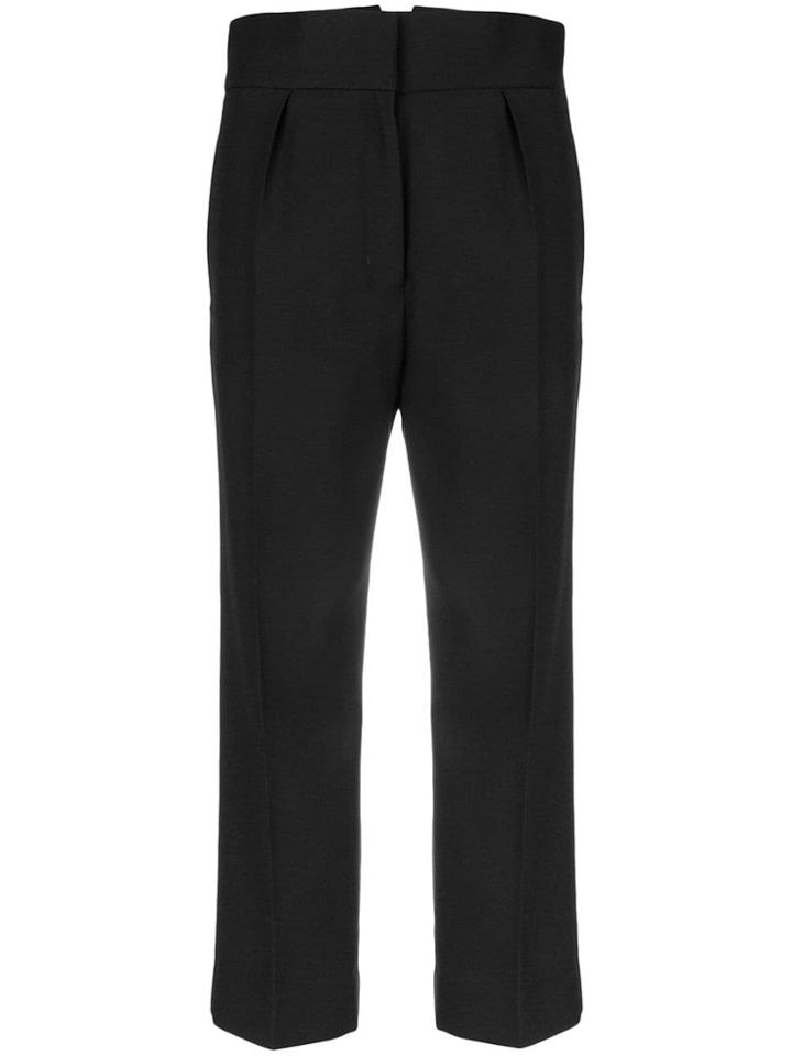 Ports 1961 Cropped Tailored Trousers - Black