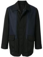 Cerruti 1881 Colour-block Lightweight Jacket - Black