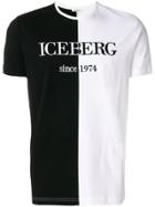 Iceberg Two-tone T-shirt - Black