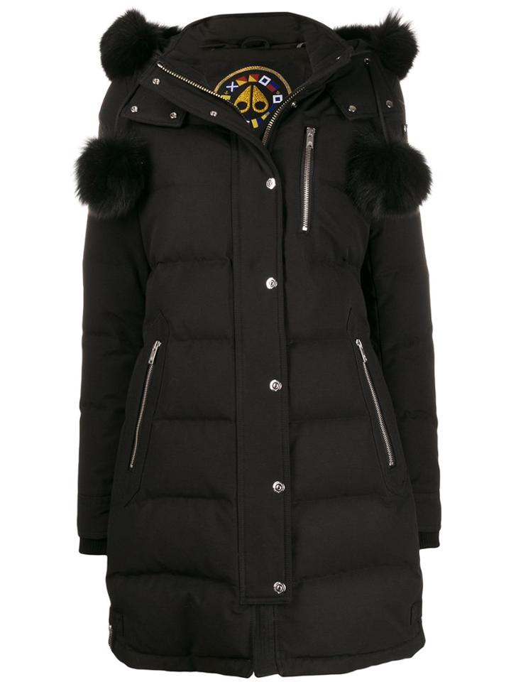 Moose Knuckles Paddockwood Hooded Parka - Black