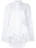 Ermanno Scervino Lace Panels Shirt - White