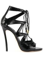 Dsquared2 Tied Strappy Sandals - Black