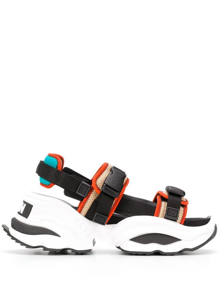 Dsquared2 Bionic Sport Giant Sandals - Black