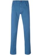 Dolce & Gabbana Straight Leg Jeans, Men's, Size: 48, Blue, Cotton/spandex/elastane