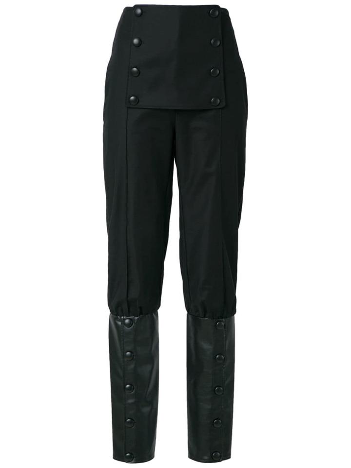 Adriana Degreas High Waist Trousers - Black