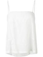 Mes Demoiselles - Camisole Top - Women - Silk/cotton - 42, White, Silk/cotton
