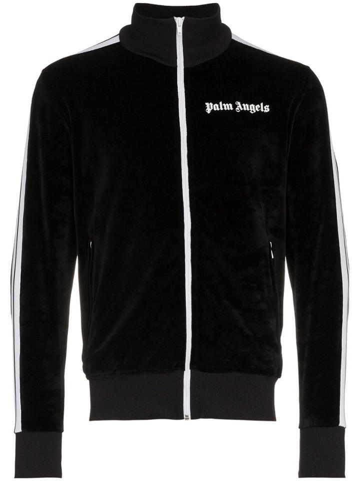 Palm Angels Palm Chenille Trk Jkt Blk - Black