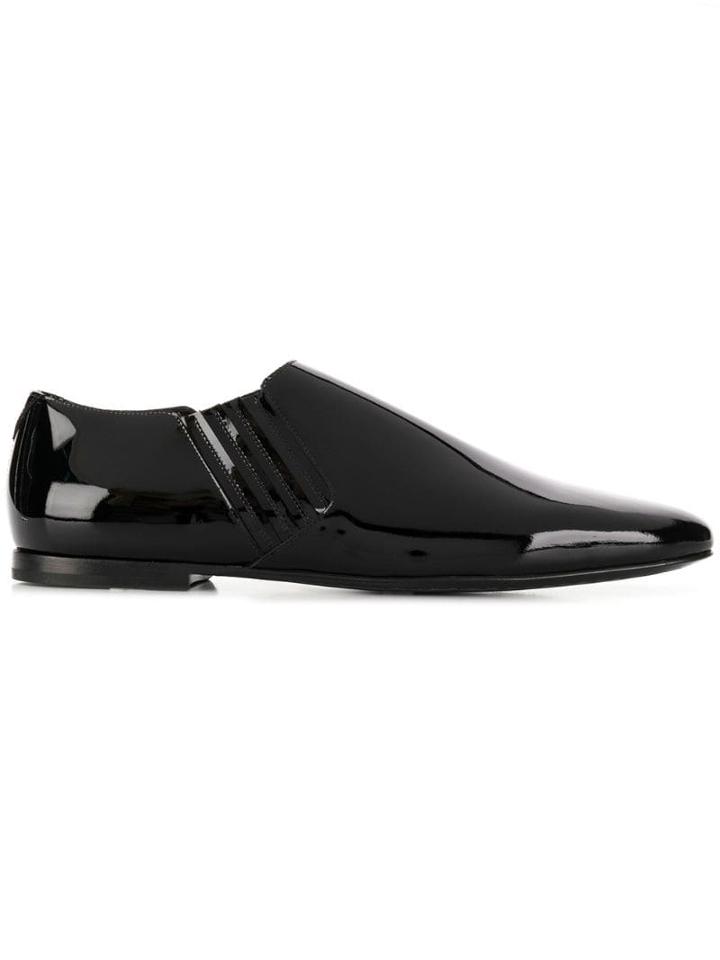 Saint Laurent Connor Cropped Chelsea Boots - Black