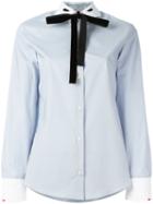 Vivetta - Canapetta Shirt - Women - Cotton/spandex/elastane - 44, Blue, Cotton/spandex/elastane