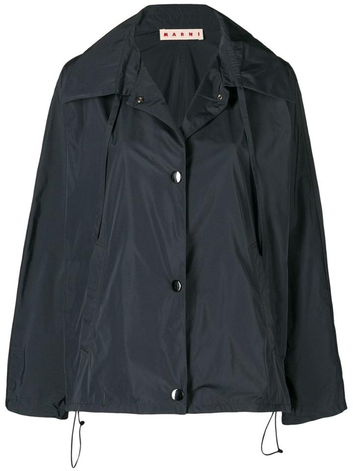 Marni Zipped Bomber Jacket - Grey