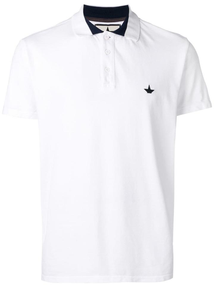 Macchia J Simple Polo Shirt - White