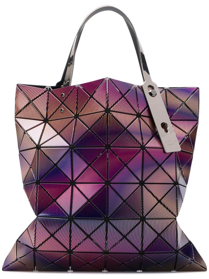 Bao Bao Issey Miyake Prism Holographic-effect Tote - Purple