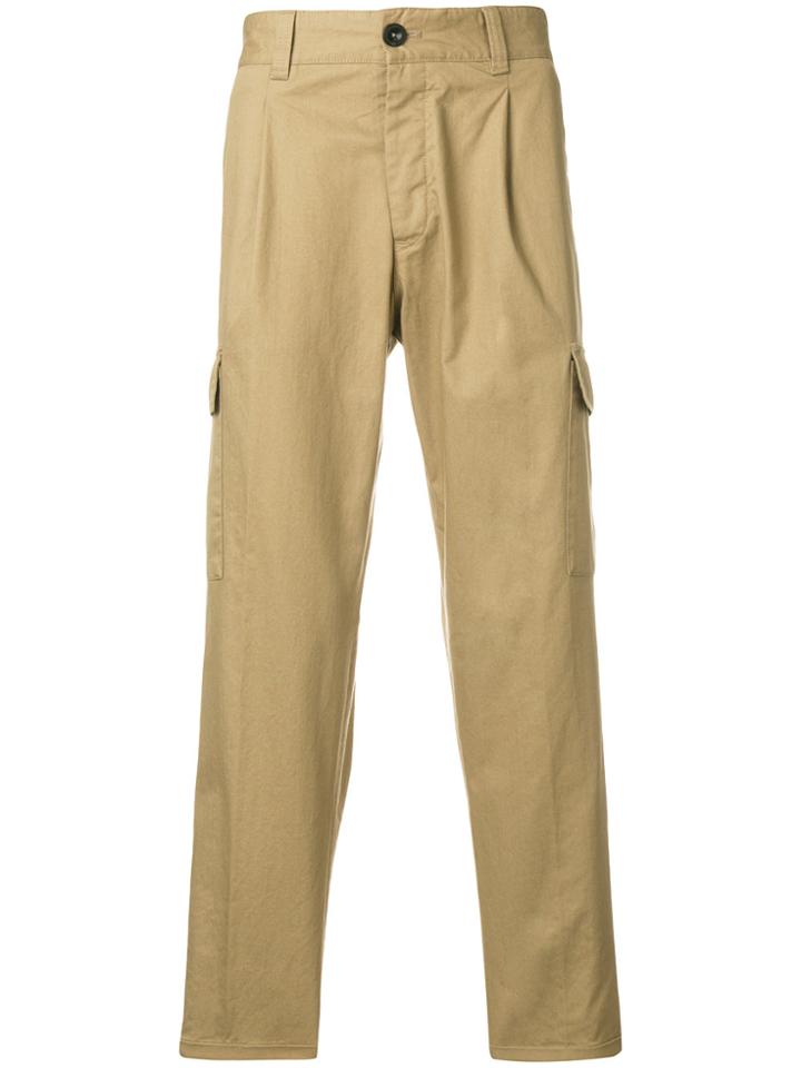 Pt01 Front Pleat Trousers - Nude & Neutrals