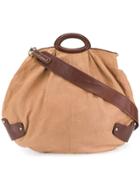 Marni Vintage Round Oversized Tote - Brown