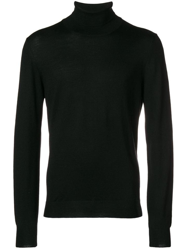 Tagliatore Loose Fitted Sweater - Black