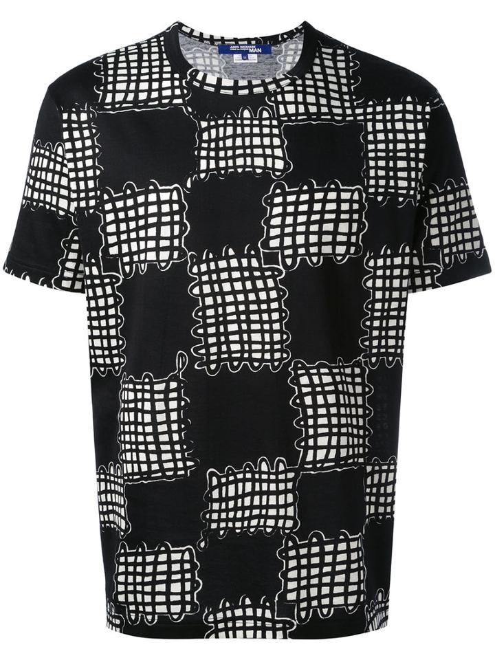 Junya Watanabe Comme Des Garçons Man - Printed T-shirt - Men - Cotton - S, Black, Cotton