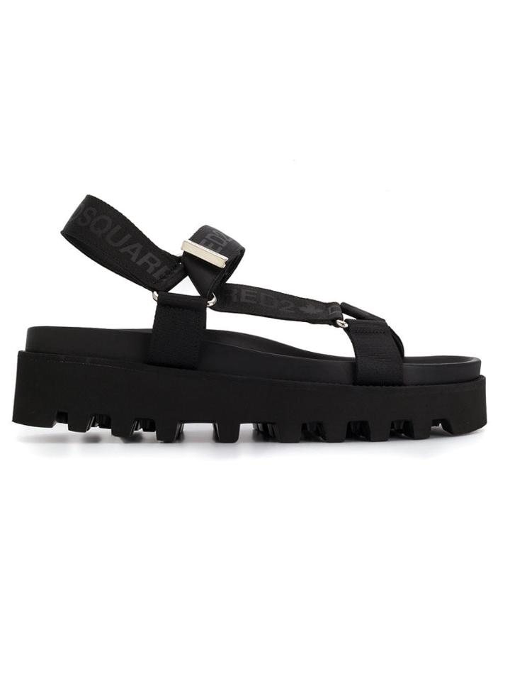 Dsquared2 Platform Sandals - Black