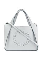 Stella Mccartney Logo Tote Bag - Blue