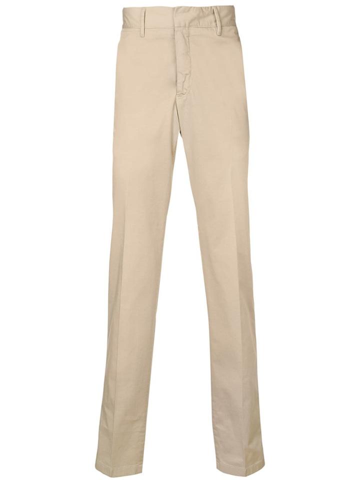 The Gigi Straight-leg Trousers - Neutrals