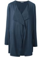 Hemisphere Flared Jacket, Women's, Size: Medium, Grey, Cotton/cashmere