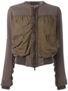 Haider Ackermann Patch Pocket Bomber Jacket, Women's, Size: Medium, Cotton