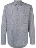 Ermenegildo Zegna Checked Shirt - Grey