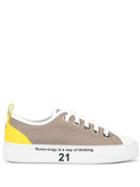 Nº21 Colour Block Sneakers - Brown