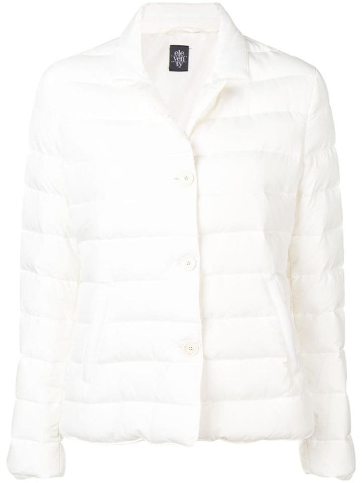 Eleventy Classic Padded Jacket - White