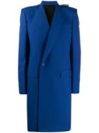 Balenciaga 80's Shoulder Coat - Blue