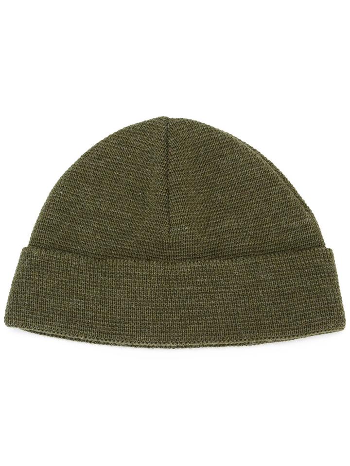 Ami Alexandre Mattiussi - Beanie - Men - Virgin Wool - One Size, Green, Virgin Wool