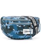 Eastpak Camouflage Print Belt Bag - Blue