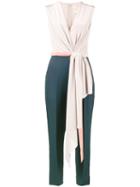Roksanda - Rokuro Sleeveless Jumpsuit - Women - Silk/polyester/spandex/elastane - 8, Silk/polyester/spandex/elastane