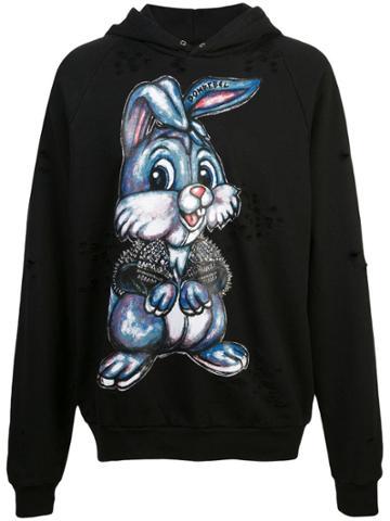 Dom Rebel Jumper Hoodie - Black
