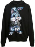 Dom Rebel Jumper Hoodie - Black