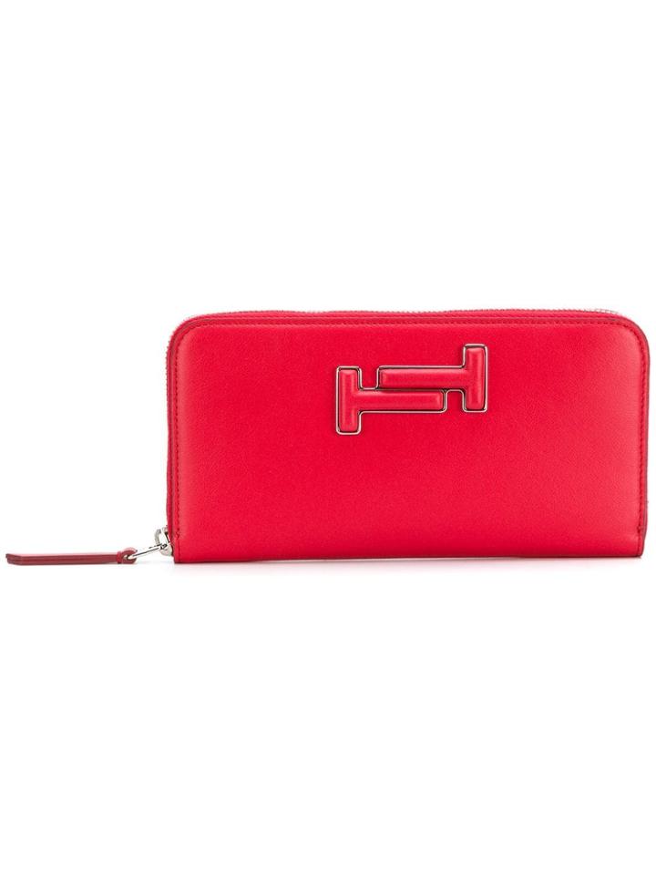 Tod's Double T Purse - Red