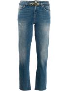 Pinko Logo Belt Jeans - Blue