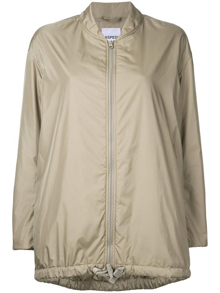 Aspesi - Oversized Bomber Jacket - Women - Nylon - S, Green, Nylon