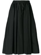 Simone Rocha Beaded Detail Pleated Skirt - Black