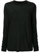 Rick Owens Drkshdw Long-sleeved T-shirt - Black