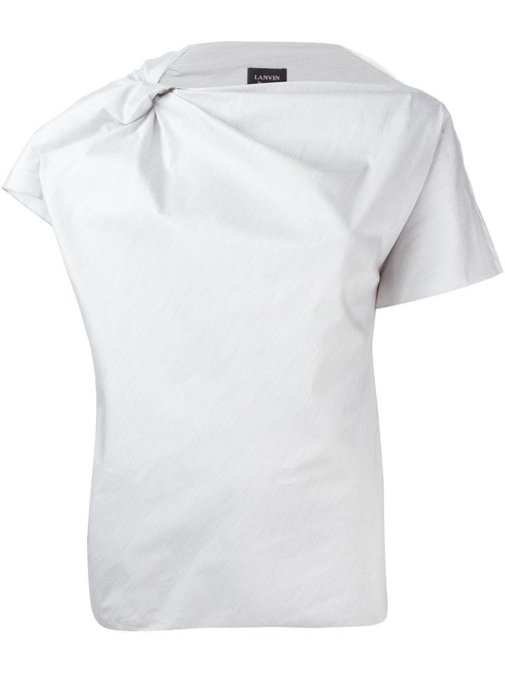 Lanvin Striped Top - Neutrals