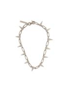 Junya Watanabe Spiked Chain Necklace - Silver