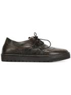Marsèll Distressed Lace-up Shoes - Black