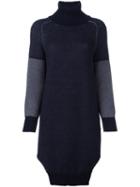 Erika Cavallini 'semi Couture' Dress, Women's, Size: Medium, Blue, Merino