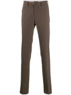 Incotex Slim Fit Tailored Trousers - Brown