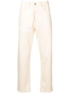 Ymc Five Pocket Design Trousers - White