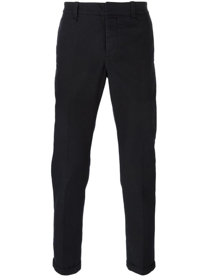 Dondup Slim Chino Trousers - Blue