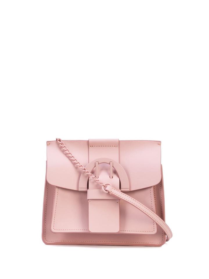 Zac Zac Posen Buckle Cross Body Bag - Pink